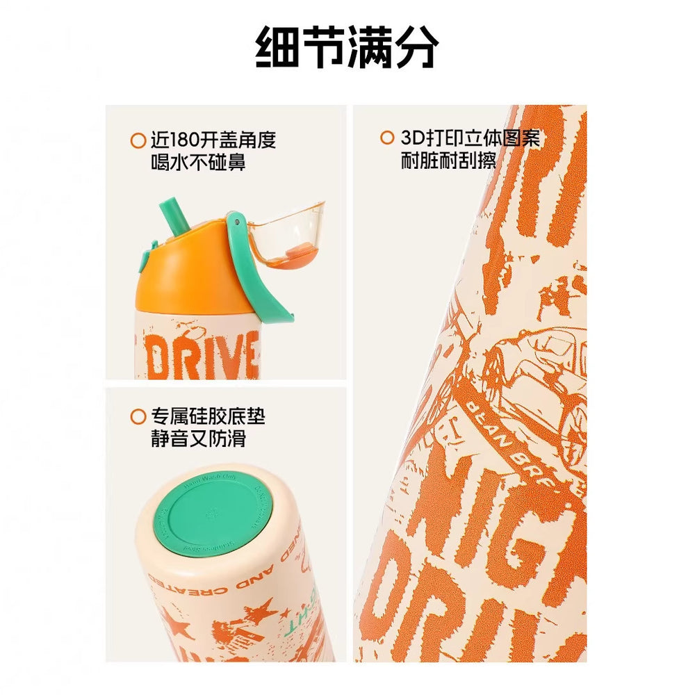 2026 new sports cycling water bottle - dual-drink straw cup - hot-selling export water bottle - portable tumbler - travel & outdoor