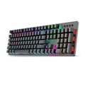 Hp gk100f mechanical keyboard, 104-key wired gaming keyboard for laptops and desktops, lol blue switch