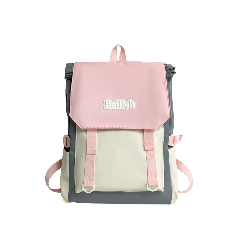 Cross-border new men's and women's backpacks, large-capacity backpacks, laptop bags, travel backpacks, and college students' school bags.