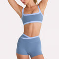 new arrival yoga clothes high waist hip lift tummy control slimming look sling beautiful back running sports intimates bra suit for women