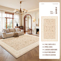 Carpet living room green french retro medieval style no-wash waterproof sofa bedroom easy-care classy floor mat