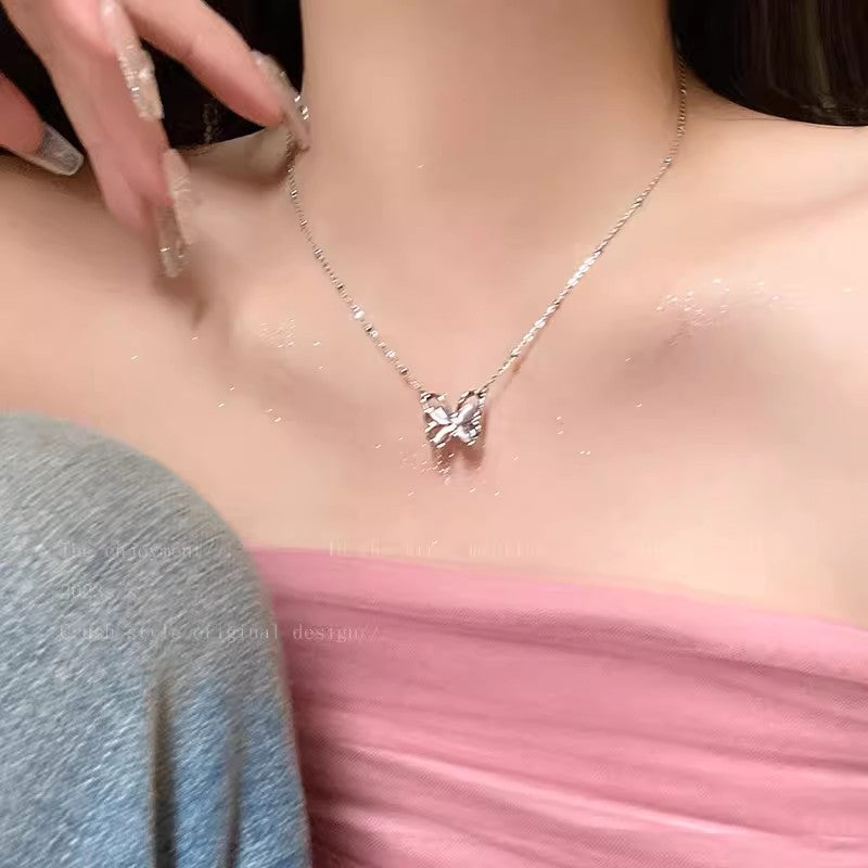 2025 hot-selling beaded butterfly necklace for women - versatile, unique, elegant pearl choker - trendy vintage style accessories