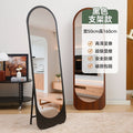 Floor-standing full-length mirror, chinese ancient style solid wood full-length mirror, for home floor-standing mirror, retro floor-standing dressing mirror, metal