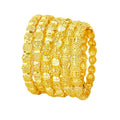 Dubai hollow-out women's luxury bangle, gold elegant ethiopian bridal wedding bracelet party gift
