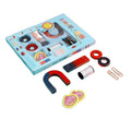 2025 hot-selling complete junior high school physics experiment kit: electricity, electromagnetism, mechanics, and optics experiment box for grades 8-9