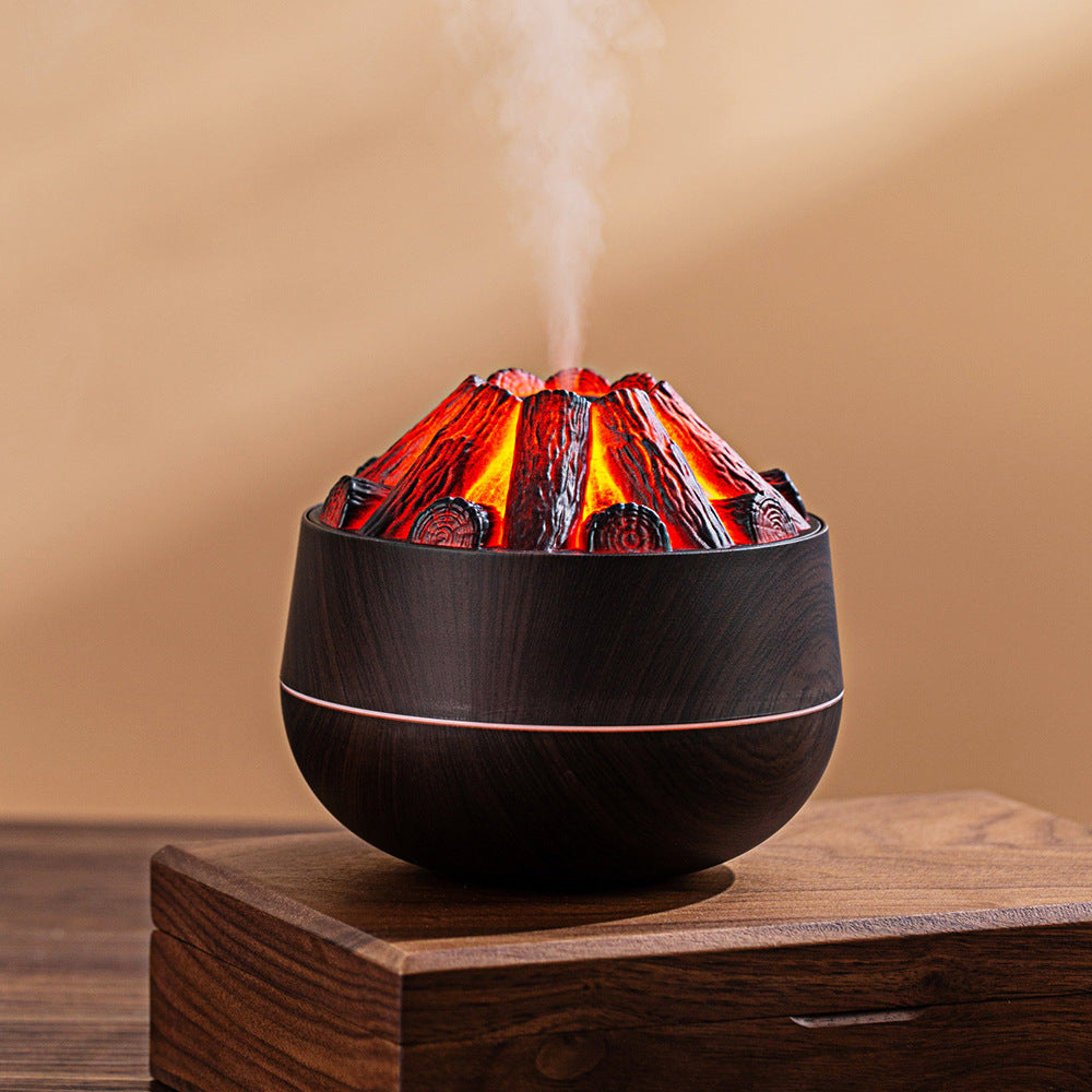popular flame aromatherapy machine bedroom for home desktop large capacity large fog ultrasonic atomization humidifier