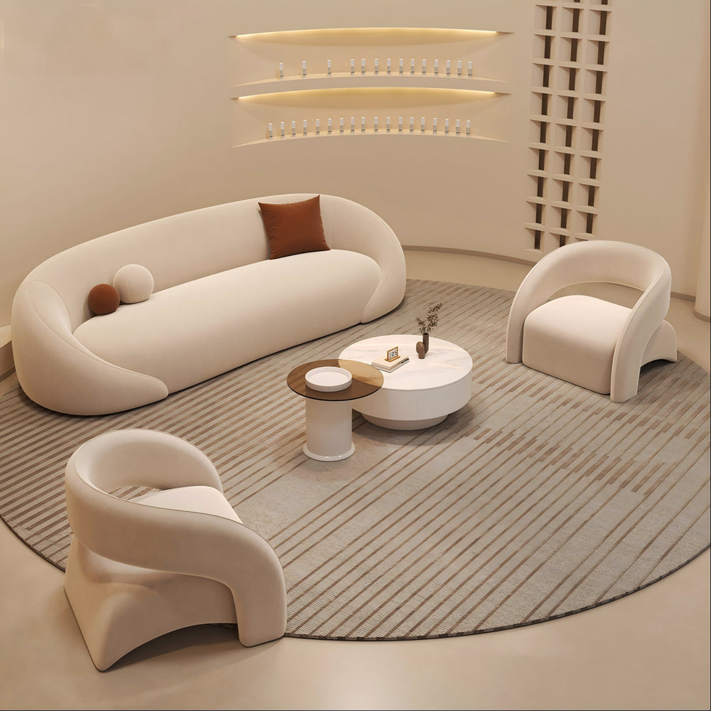 Business reception sofa hotel sales office lobby office beauty salon rest area negotiation sofa coffee table combination