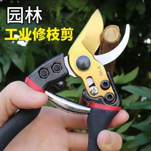 Strong and labor-saving pruning shears Industrial forging garden shears Cross-border special for fruit trees Coarse branch pruning knives Floral branch shears
