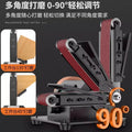 Multi-functional belt sander for metal and woodworking - grinding, polishing, rust removal - direct from the factory