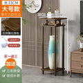 New chinoiserie console table for home end view table non-solid wood casual living room table balcony floor-standing decorative ornament rack