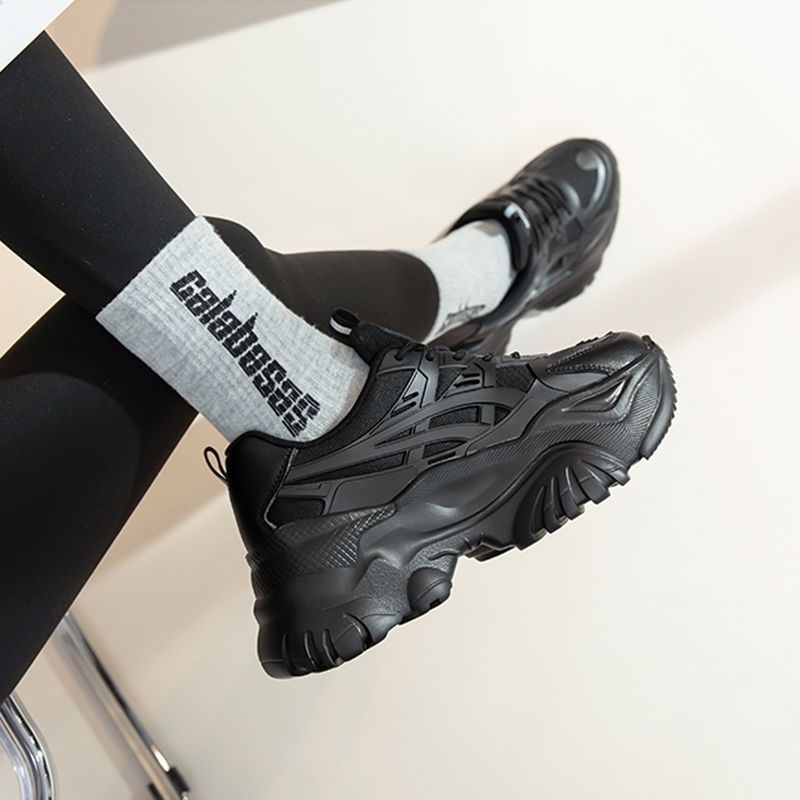 Dad shoes women's ins trend 2026 autumnew arrival women's shoes k-styleeasiest for matchthick sole sports casualwhite shoes