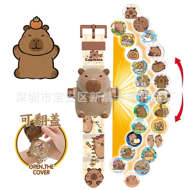 Kuromi projector watch - cartoon electronic light-up toy, creative gift, children's educational electronic watch gift