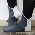 best sellingknit crocodile socks christmas knitting crocodile socks knitting creative knee socks animal socks