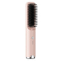 wireless straight hair comb, portable rechargeable straightening comb, straight and curling dual-purpose negative ion hair straightener that does not damage hair