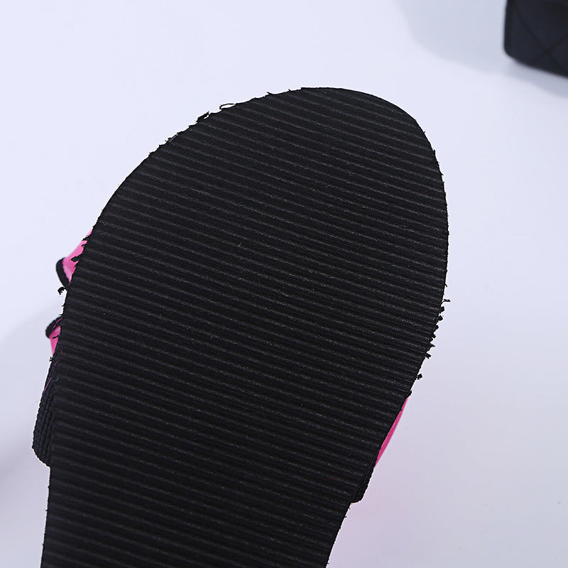 Sandalsfashionwishsummernew arrivalexportplus size women's shoes sandalsbowsthick soleoutwear sandals