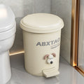 Trash can with lid, living room, home, toilet, kitchen, bathroom, large capacity, good-looking toilet storage bucket