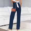 Hot-selling women's denim jeans for cross-border e-commerce: stylish, wide-leg, washable, and stretchy jeans perfect for work or everyday wear