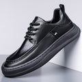 2026 men's business casual leather shoes - versatile, ultra-soft sole, odor-resistant, breathable, lightweight, commuter style, british-inspired leather shoes