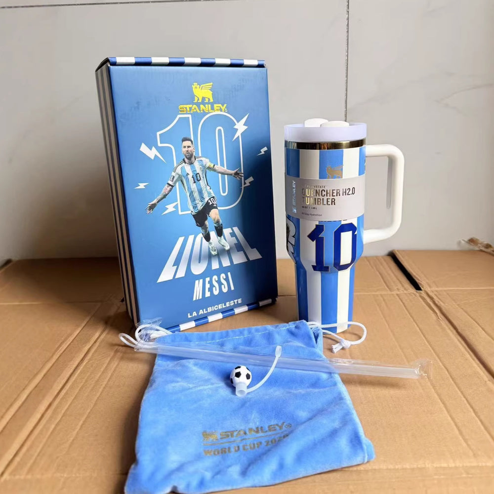 Hot-selling 40oz stanley tumbler for export: european and american sports, soccer world cup, stanley car cup insulated thermos