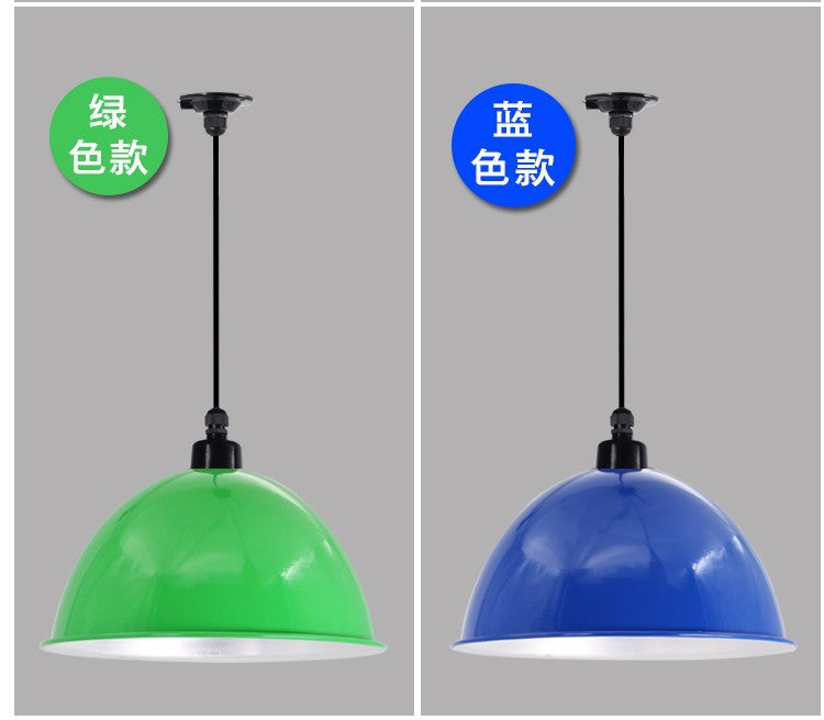 LED High Bay Lights Workshop Office Lights Warehouse Factory Lights Industrial Wind Chandelier Engineering Store Commercial Lighting Fixtures