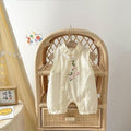 Baby girl summer chinese style jumpsuit baby girl cheongsam baby girl one year old chinoiserie dress summer dress romper trendy