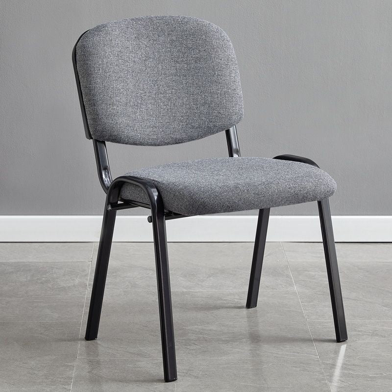 Minimalist ergonomic office chair for conference reception, comfortable for extended sitting, staff computer chair - default option: other plastic