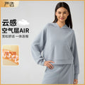 Fall and winternew arrivalwomencasualeasiest for matchhooded sweatshirtlooseslimming lookfitness sports yoga clothestopsdaw165