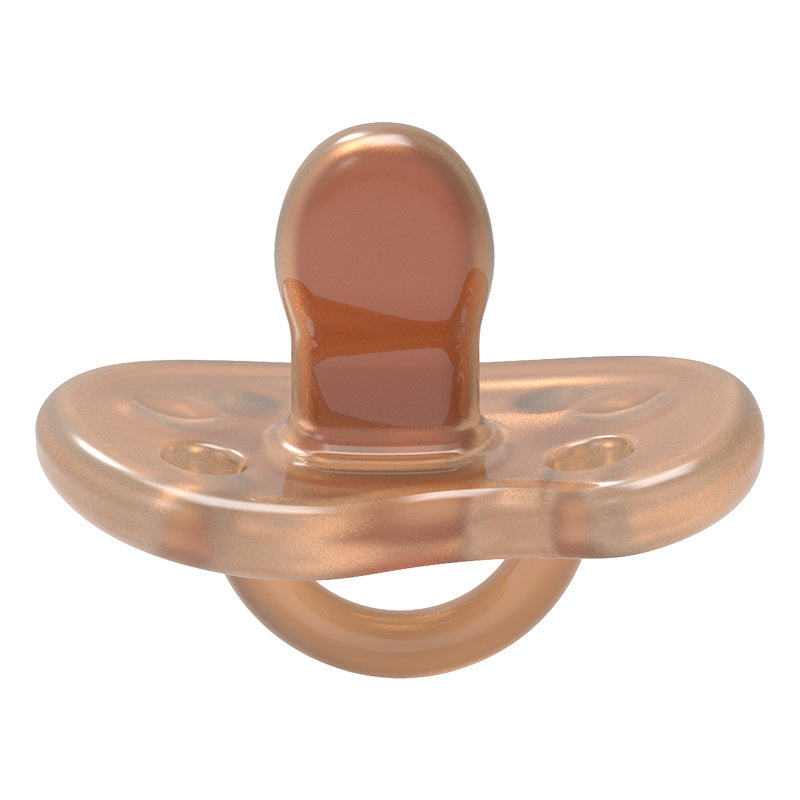 Factory direct sales, all liquid silicone, thumb type, nipple type, infants and toddlers sleep well, all silicone pacifiers