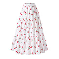 Children's floral print skirt