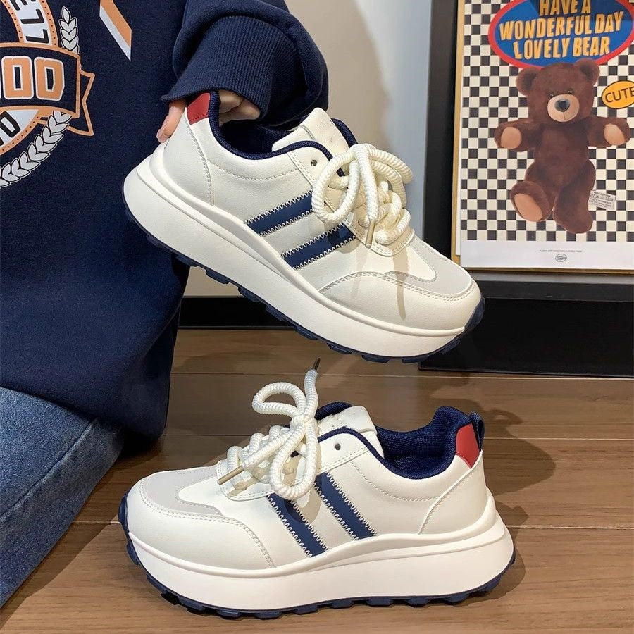 Lightweight women's sneakers - slimming design, "forrest gump" style,  spring new arrival, popular soft sole, versatile dad shoes
