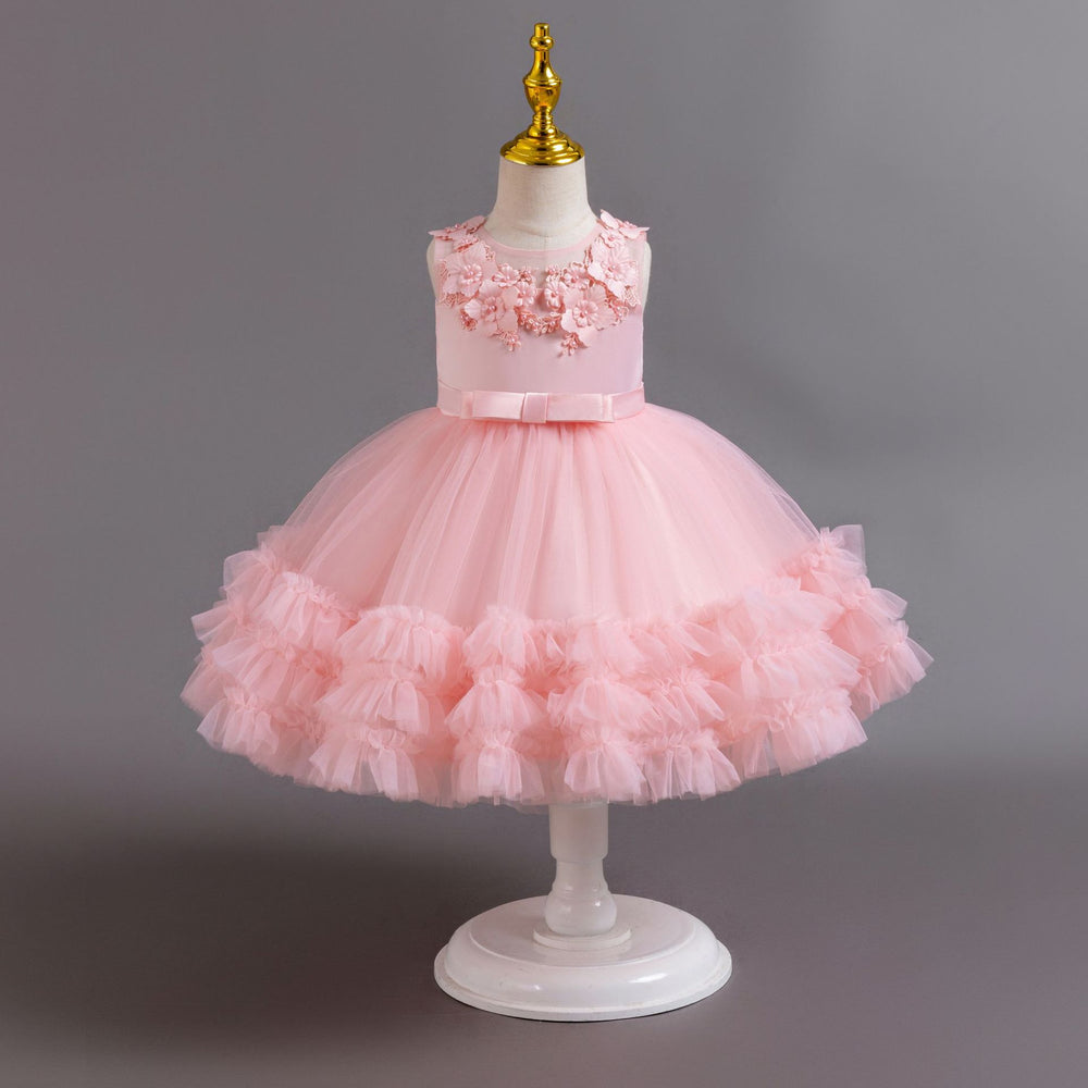 in stockgirl princess dress tutu cake skirt first birthday birthday dress dresskids dress