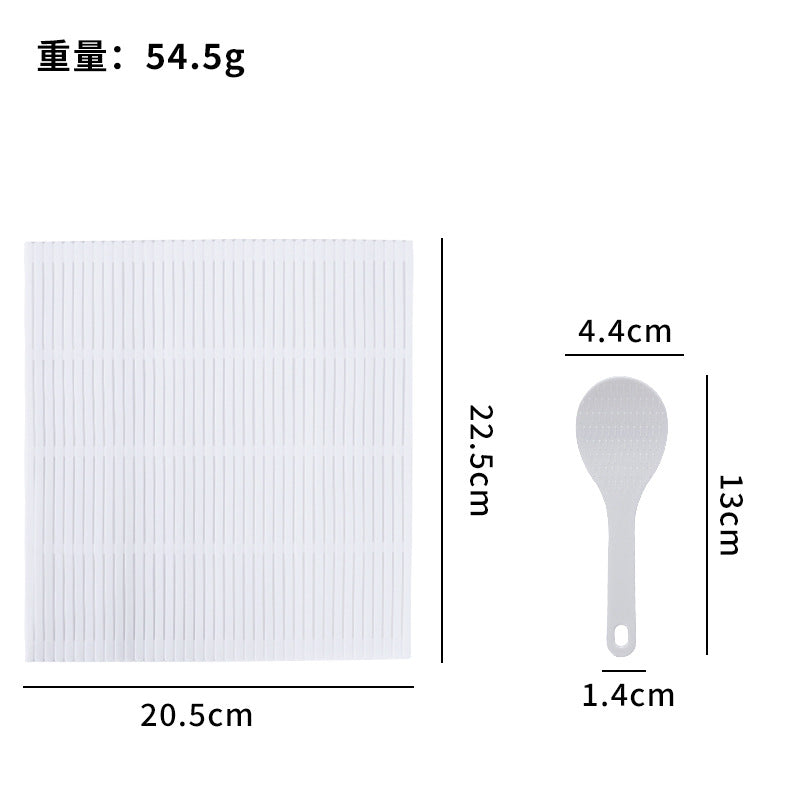 Sushi making roller blind kitchen diy seaweed rice sushi roll japanese style roll sushi special roller blind for home cross-border
