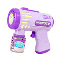 hot-selling fully automatic electric light bubble machine gun, popular and cute children's night market stall wholesale for children's day