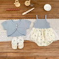 Summer outfit baby chic cute little princess super fairy mesh suspender romper dress baby girl bodysuit summer style