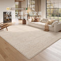 Carpet living room solid wood wabi-sabi style light luxury high-end no-wash and wipeable sofa cushion bedroom large area full bed blanket