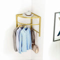 No punching corner coat rack wall hanging storage bedroom entrance for home simple coat rack corner storage clothes drying rack