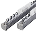 Aluminum alloy electrophoresis ultra-thick silent curtain track slide side-mounted top-mounted curtain rod guide rail wholesale wall thickness thickened