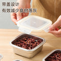 Daily dining kitchen 304 stainless steel crisper box, multi-grain rice packaging box, food-grade small lunch box, microwaveable