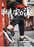Men's athletic shoes, new spring/summer collection, breathable mesh sneakers, men's casual shoes, non-slip soft sole running shoes, chunky dad shoes for men