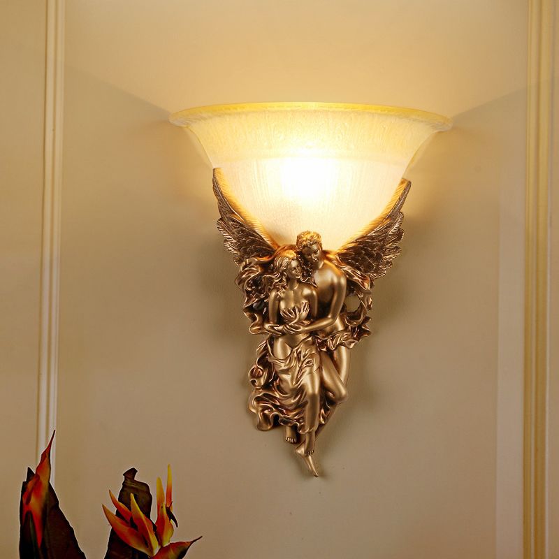 Vienna retro european style wall sconce - angel wing wall lamp - european style wall light