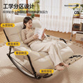 Rocking chair recliner adult sitting and sleeping dual-purpose new lunch break chair for home balcony casual chair double lazy sofa chair