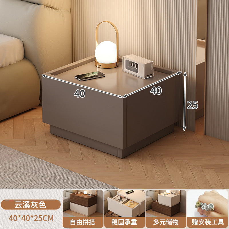 Bedside table for home italian normcore storage storage free combination cabinet popular sofa side table bedroom bedside table