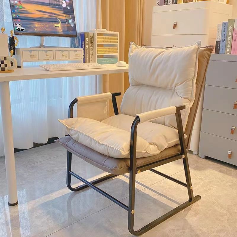 Computer chair for homeplaid long sitting back chair office nap reclining dormitory seat lazy sofa chair gaming chair