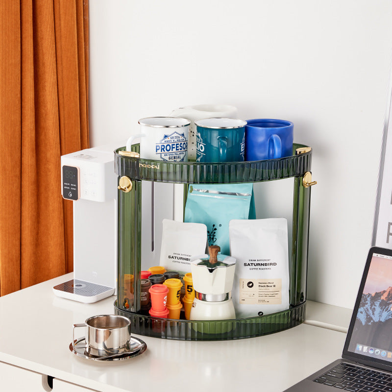 Xinle Light Luxury Kitchen Countertop Seasoning Rack Cosmetics Storage Rack Bathroom Desktop Perfume Skin Care Products Dresser