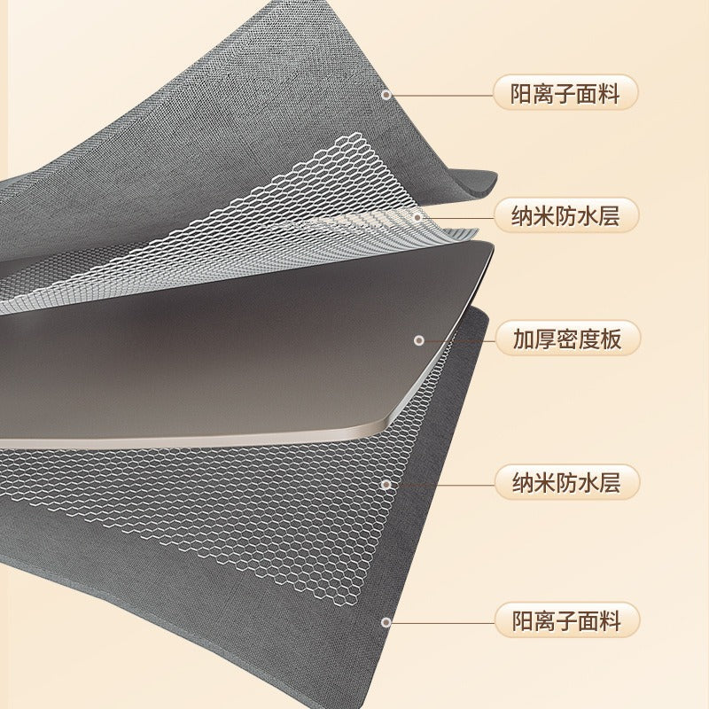 cationic folding bold steel frame storage box, fabric storage box with handle, thickened clothing storage box finishing