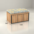 Supermarket shelf display rack bulk food cabinet island cabinet dried fruit candy biscuits bulk cargo cabinet bulk snack shelf
