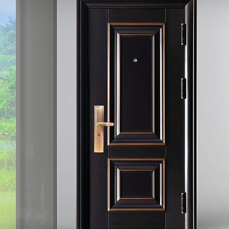 Factory direct sales wholesale security door 7cm entrance single and double double door entrance door rental house project door