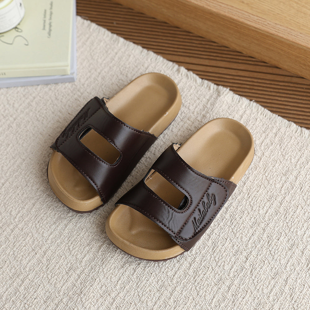 Korean style summer new children's sandals & slippers - versatile boys' shoes, soft-soled girls' beach shoes, summer anti-slip eva slippers