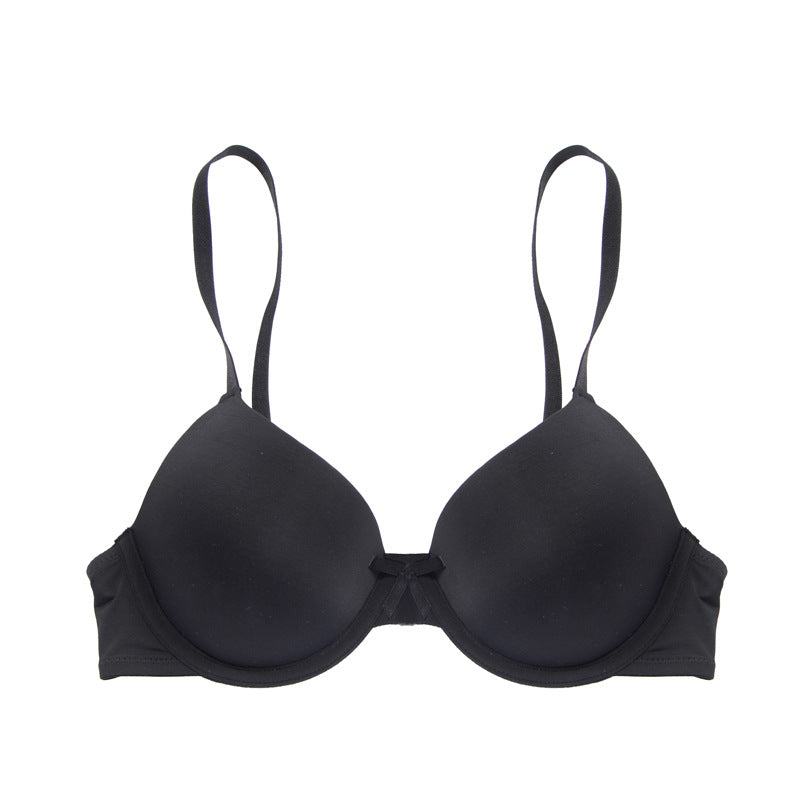 popular nylon molded cup intimatesplus size adjustable anti-sagging bra push-up women's intimates