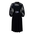European and american women's clothing  summer new arrival: elegant lace patchwork, pleated, hollow-out, sexy plus size african dress - export quality